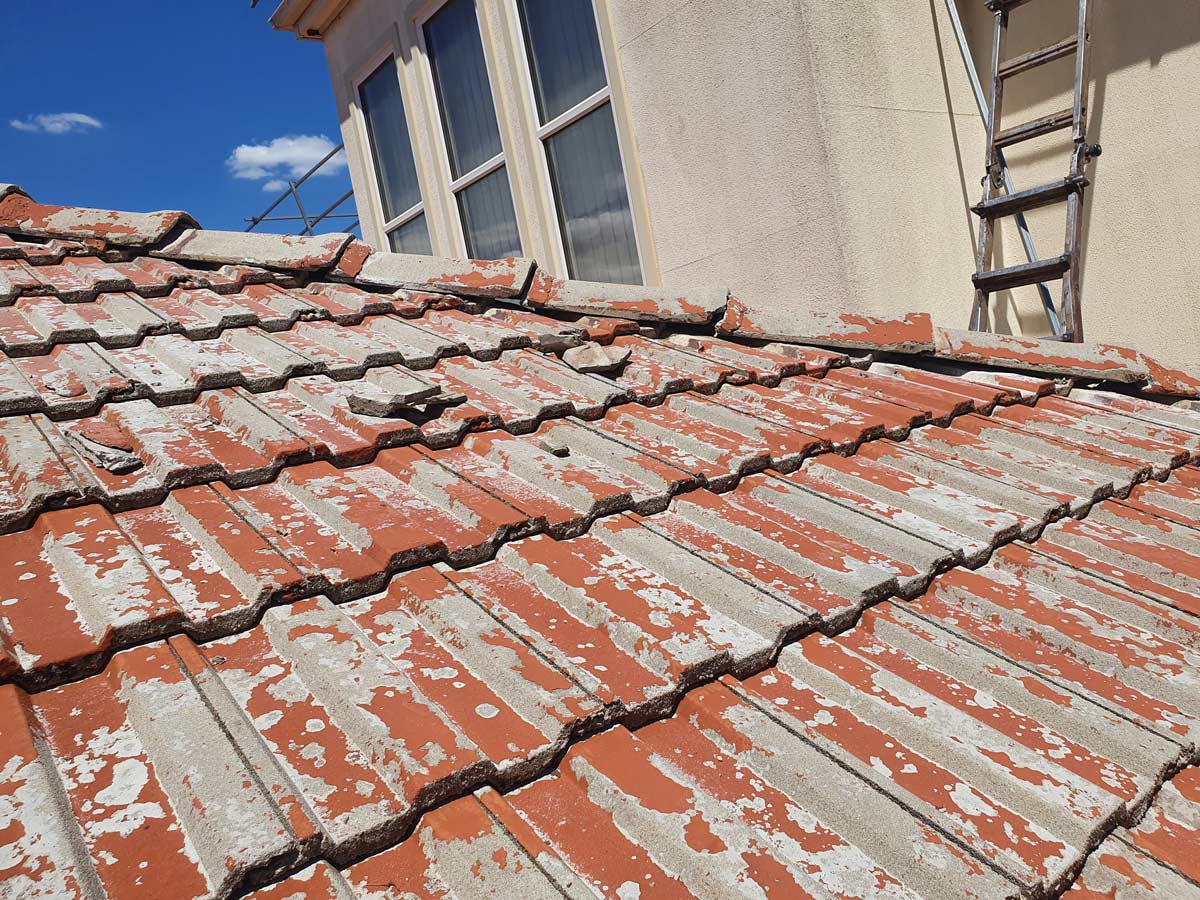 Roofing detail image from Hoppers Roofing website